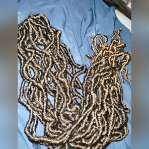 35" twisted hair extensions 12 pc